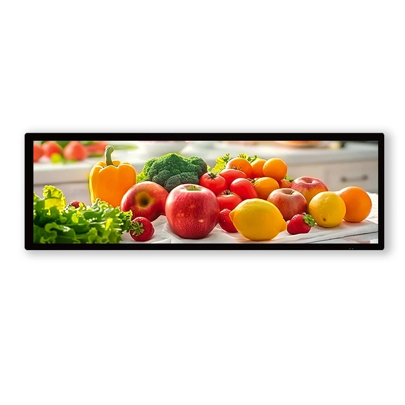 36.8 ਇੰਚ LCD ਬਾਰ ਡਿਸਪਲੇਅ ਡਬਲ ਫੇਸ ਸਕ੍ਰੀਨ