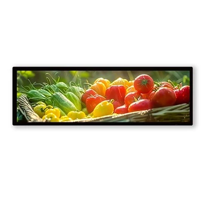 28 .6 ਇੰਚ LCD ਬਾਰ ਡਿਸਪਲੇ ਡਬਲ ਫੇਸ ਸਕ੍ਰੀਨ